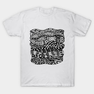 Abstract doodling T-Shirt